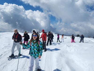 ARZ QANAT BAKISH SNOWSHOEING