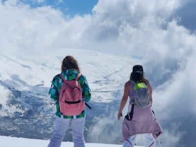 ARZ QANAT BAKISH SNOWSHOEING