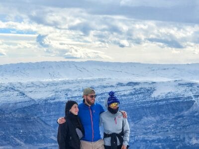 LAKLOUK LAKES SNOWSHOEING