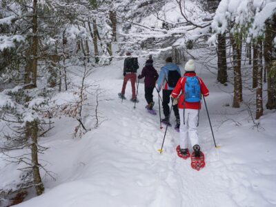 ARZ EL RAB - BCHARRE SNOWSHOEING