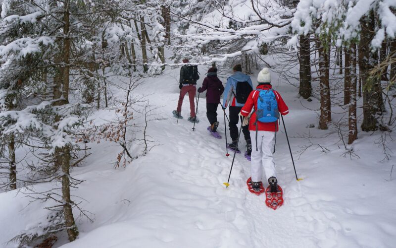 ARZ EL RAB - BCHARRE SNOWSHOEING