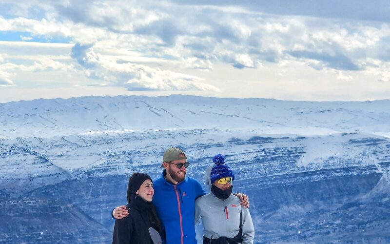 LAKLOUK LAKES SNOWSHOEING