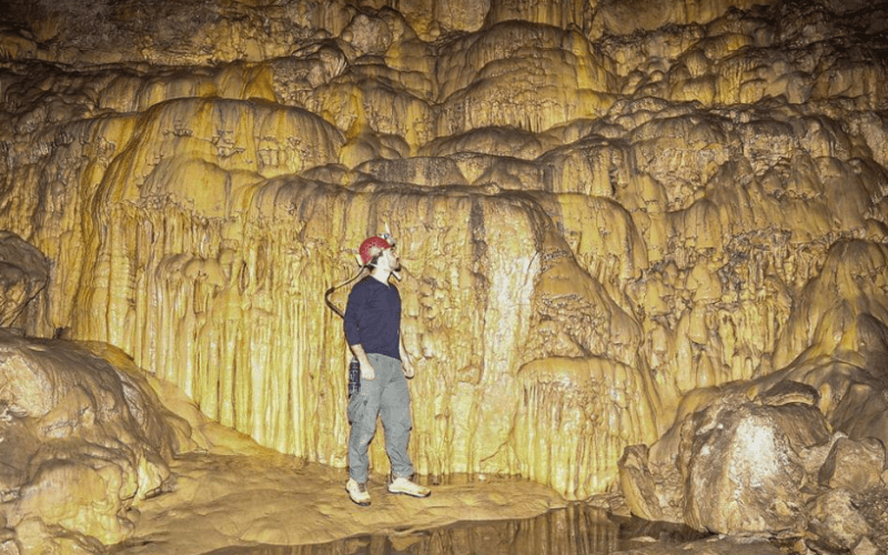 Caving in Akoura Roueis Cave