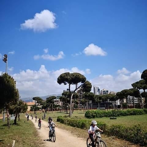 Biking in Gemmayze and Beirut
