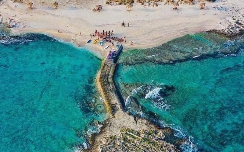 Boat roundtrip to the Palms Rabbits Island (Tripoli)