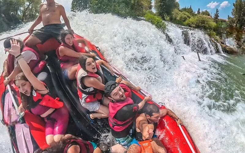Rafting in Assi River (Hermel)