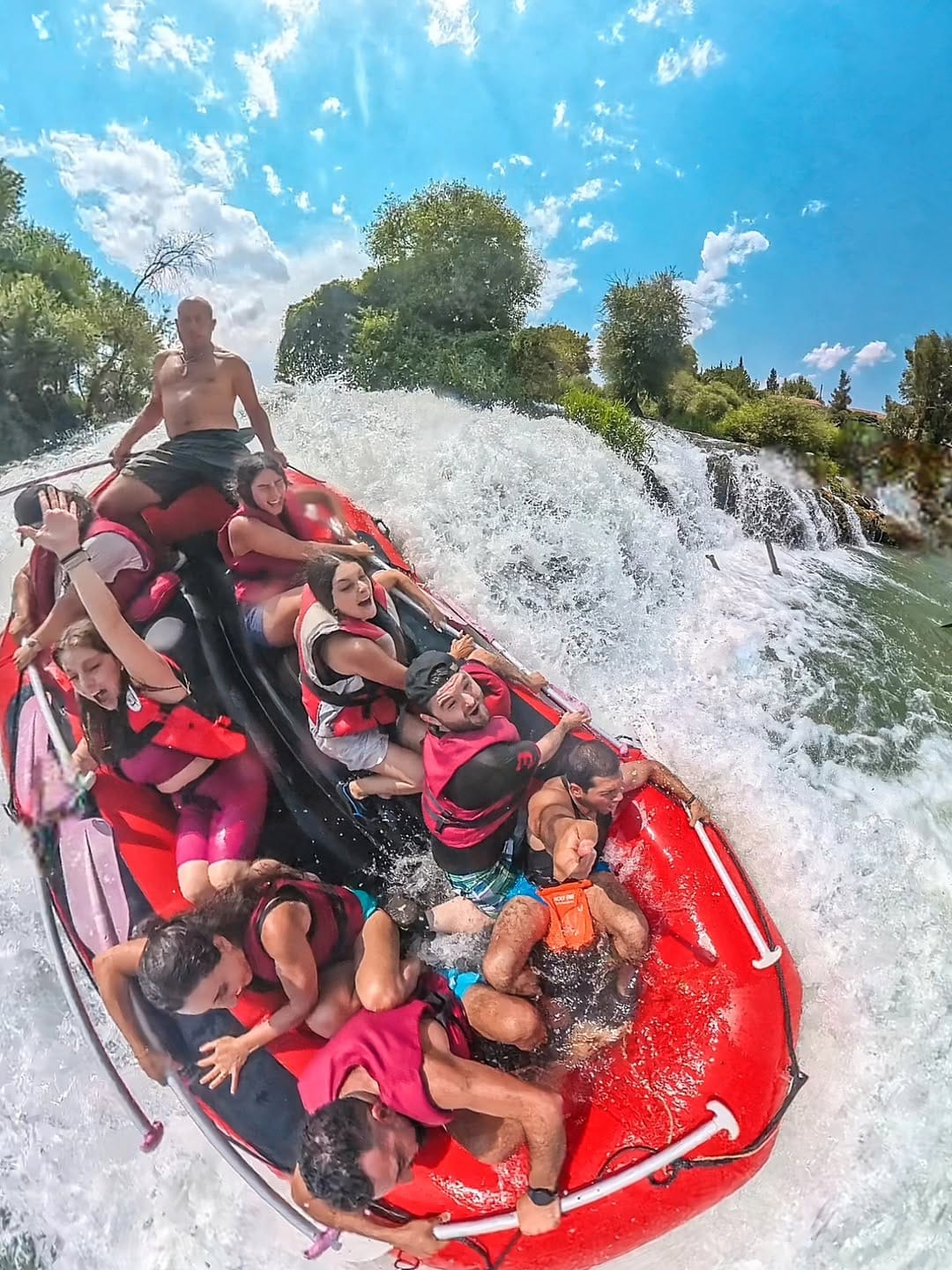 Rafting in Assi River (Hermel)