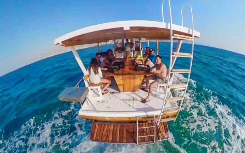 Boat roundtrip to the Palms Rabbits Island (Tripoli)