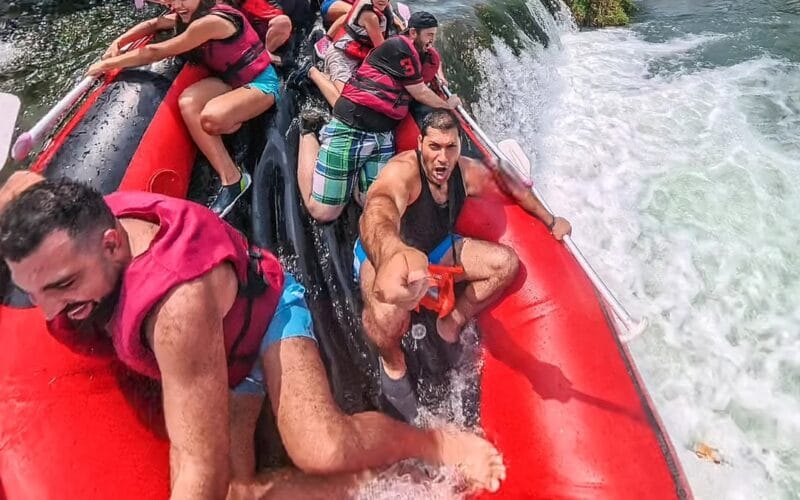 Rafting in Assi River (Hermel)