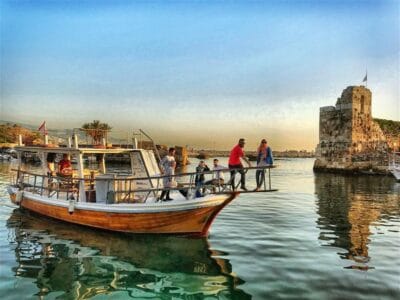 Boat roundtrip in Jbeil (Byblos)