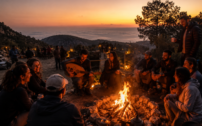Douma Sunset Hike , Stargazing and Oud Night