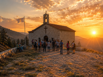 Zaarour Summit Sunset Hike, Saj Station, Tea, Music and Bonfire