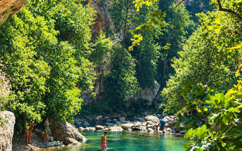 Sad Janne Hike and Swim