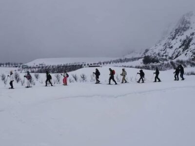 Laklouk lakes snowshoeing – Sunday