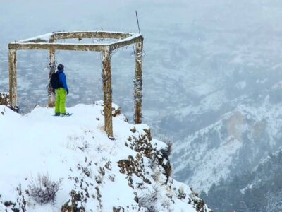 Arz el rab - Bcharre snowshoeing