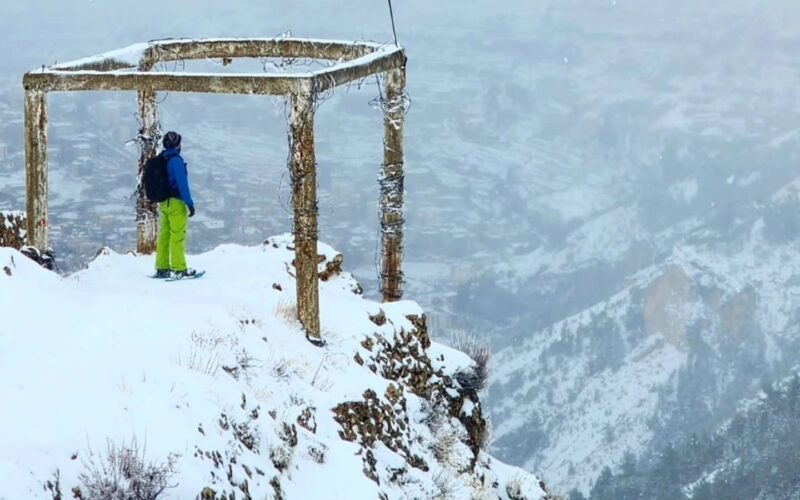 Arz el rab - Bcharre snowshoeing